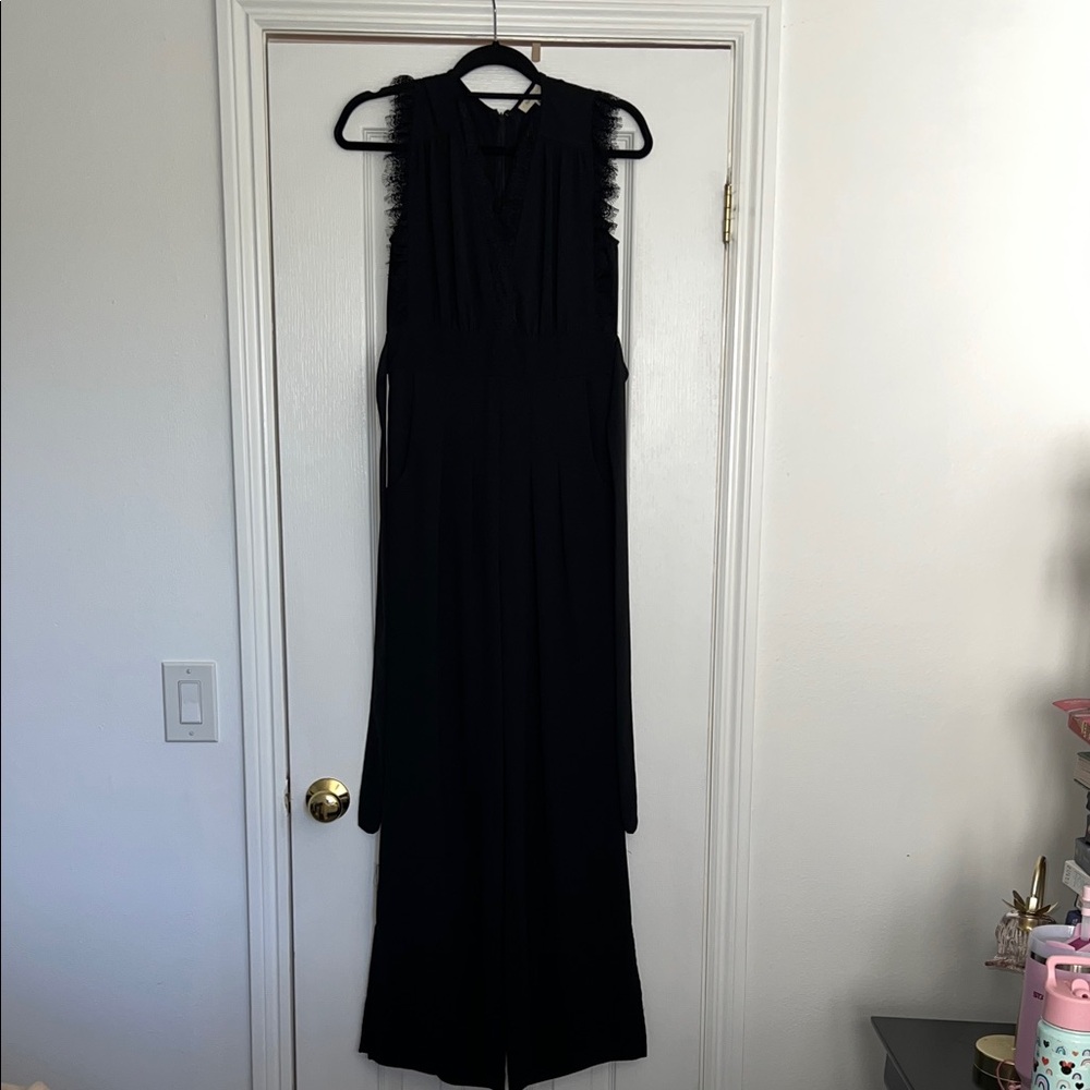 Newbury Kustom Sleeveless Black Jumpsuit
